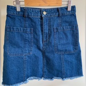 Women jean skirt